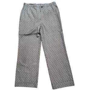 ESCADA Women's Gray & Black Polka Dot Wool Dress Pants Size 44